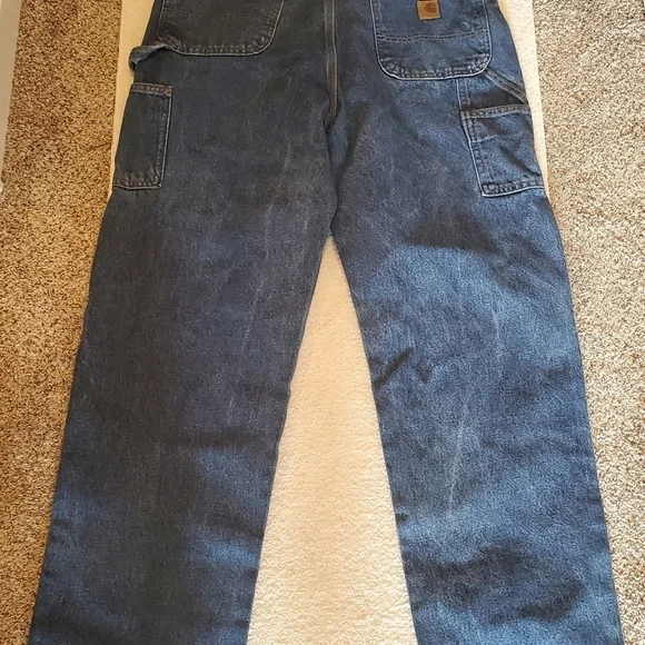 Carhartt  Dungaree fit jeans. Sz 36x 34.  Newer condition - Picture 4 of 6